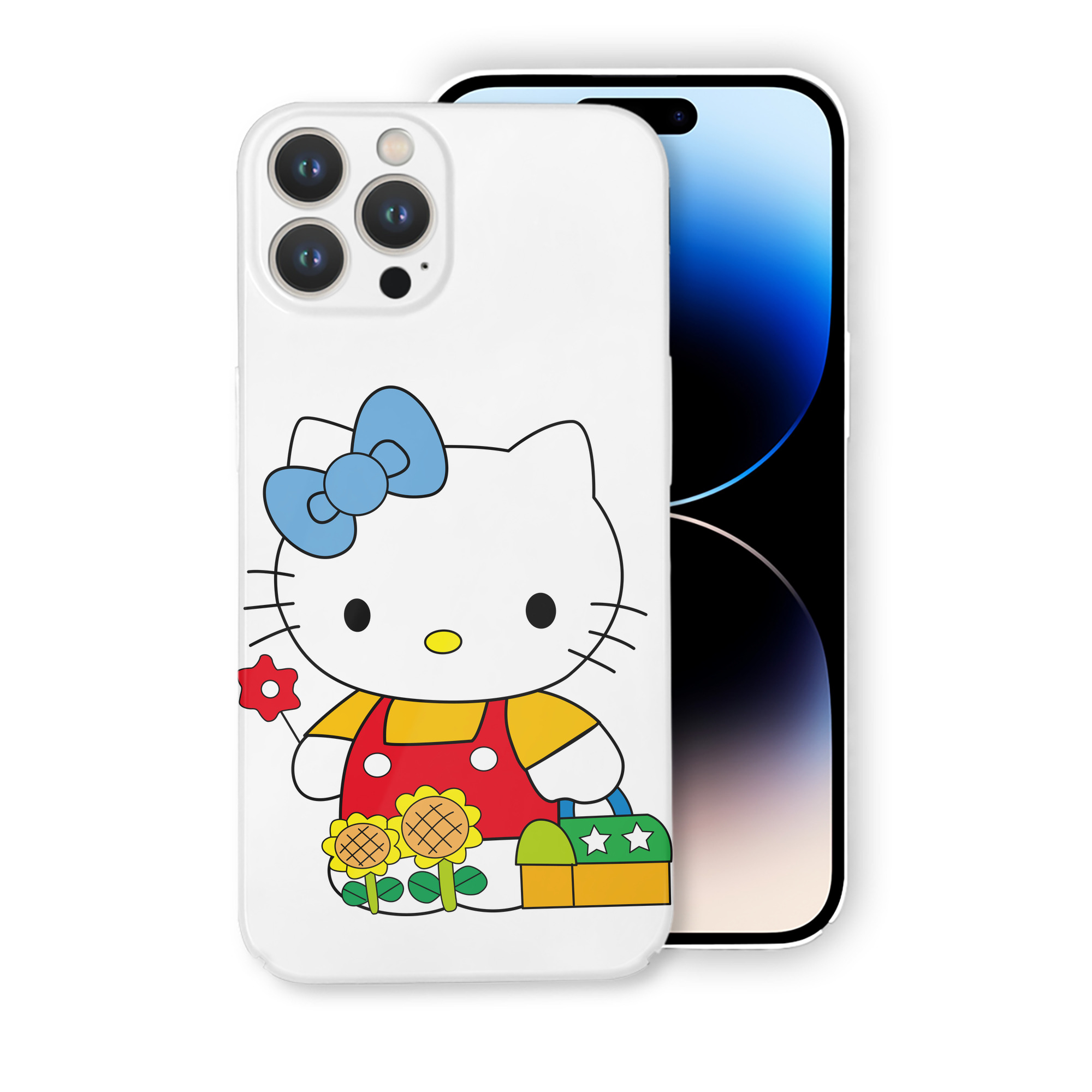 （画像用） Hello Kitty ハローキティ 【iPhone 14シリーズ対応】ハードケース